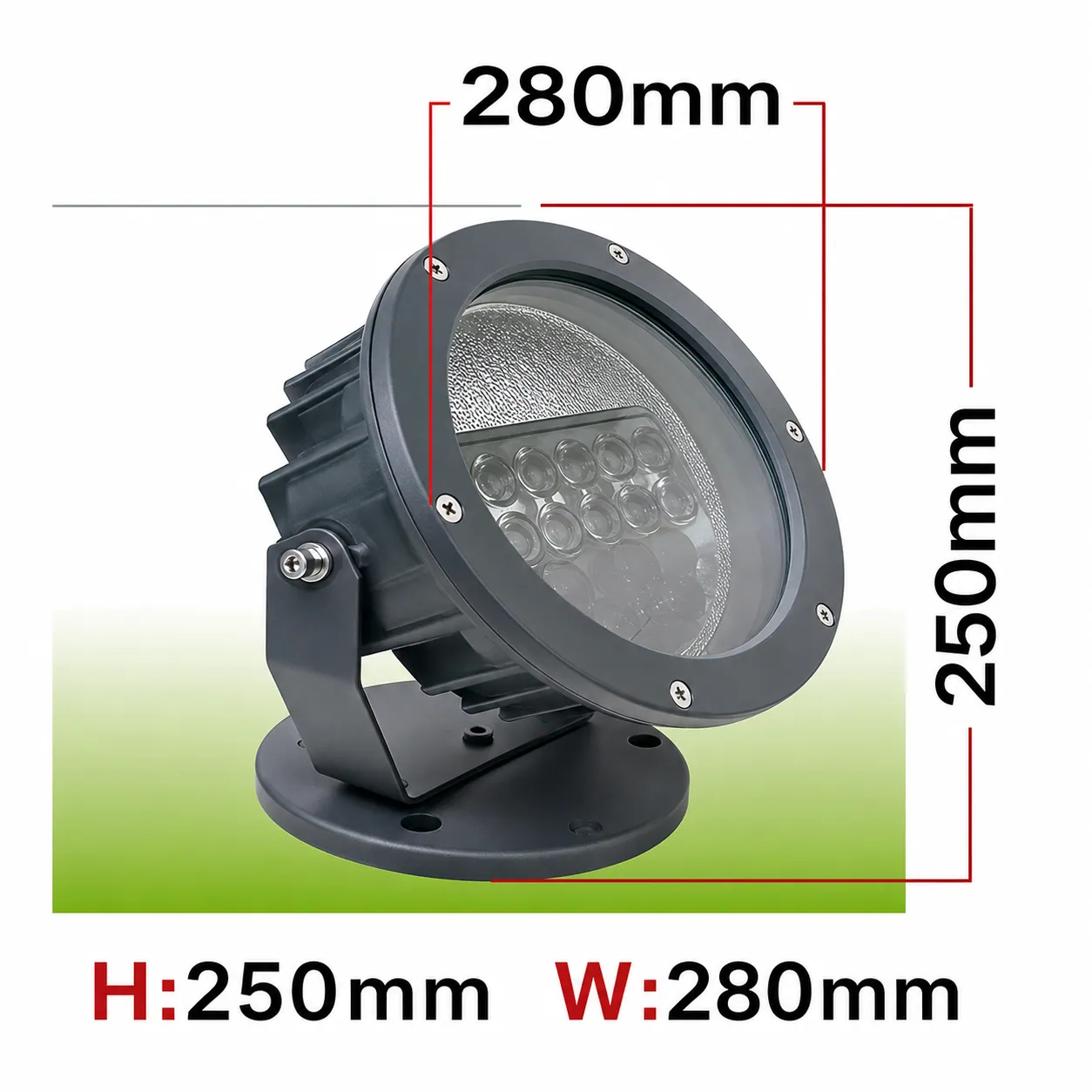 54 Ledli Bahçe Armatürü