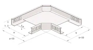 Ağır Hizmet Tipi 90 Derece Dönüş H40mm - Bends 90°