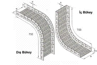 Ağır Hizmet Tipi İç-Dış Bükeyler H50mm-Inside And Outside Bends