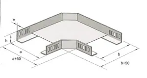 Ağır Hizmet Tipi 90 Derece Dönüş H60mm - Bends 90°