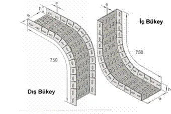 Ağır Hizmet Tipi İç-Dış Bükeyler H60mm-Inside And Outside Bends