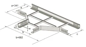 Kablo Merdiven T Dönüş H60mm